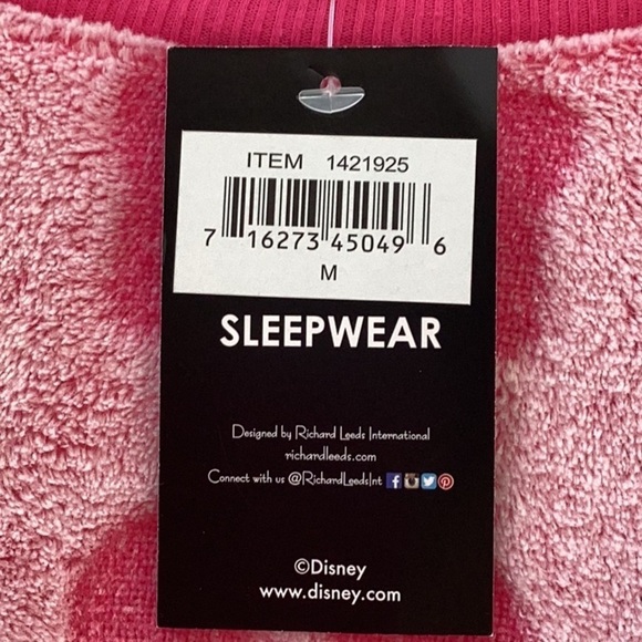 Disney Cozy Fleece Pajama Set Pink Minnie Mouse NWT❗️ - Picture 5 of 16
